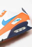 Nike Air Max 90 Essential White/ Photo Blue-Total Orange