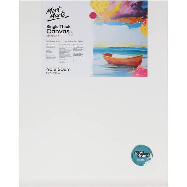 Mont Marte Studio Canvas Single Thick 40 x 50cm