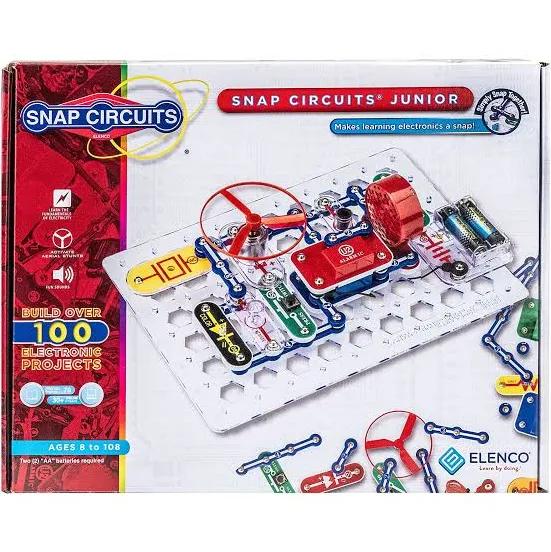 Elenco Jr. SC-100 Electronics Exploration Kit, Over 100 Projects, Full