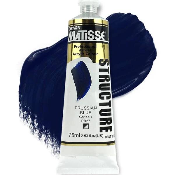 Matisse Structure Acrylic 75ml S1 - Prussian Blue