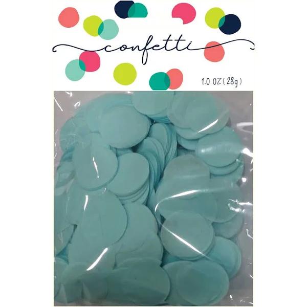 Confetti Circles 2cm Tissue Paper 28g Light Blue