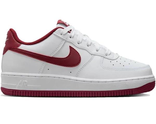 Nike Air Force 1 Low White Team Red (GS)