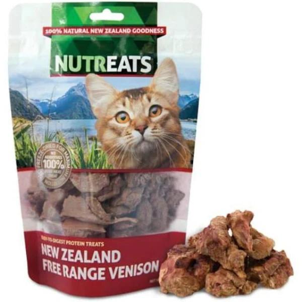 Nutreats Venison Free Range Cat Treats - 50g