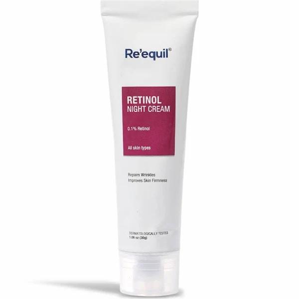 Re'equil 0.1% Retinol Night Cream For Wrinkles & Skin Tightening - 30 gm