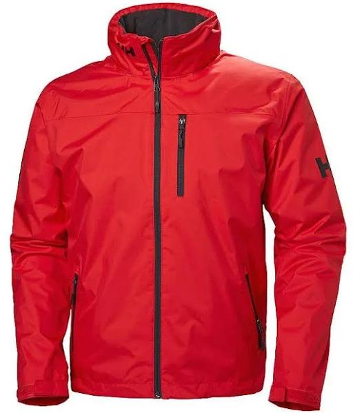 Helly Hansen Crew Hooded Midlayer Jacket Red L