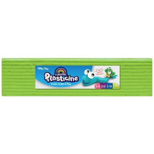 Plasticine Education Pack 500gm Lime Green