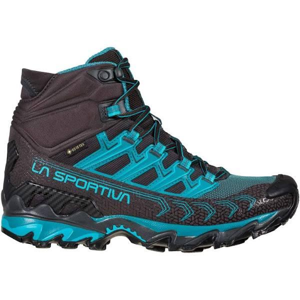 La Sportiva Ultra Raptor II Mid Wide GTX Women EU 37.5 / Carbon/Topaz