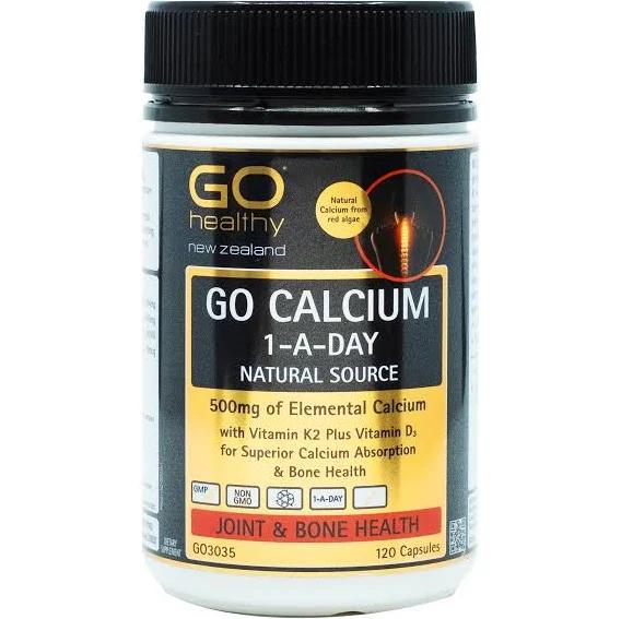 Go Healthy Go Calcium 1-A-Day 120 Capsules