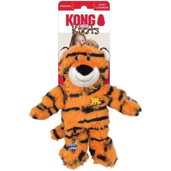 Kong Wild Knots Dog Toy, SM/MD / Tiger