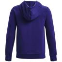 Under Armour Boys Rival Fleece Graphic Hoodie Blue L