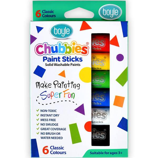 Boyle Classic Colours Chubbies Paint Sticks