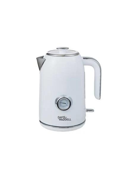 Manor Electric Kettle 1.7 Litre White