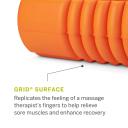 TriggerPoint Grid Travel Foam Roller For Exercise, Deep Tissue Massage and Muscle Recovery (10-Inch)