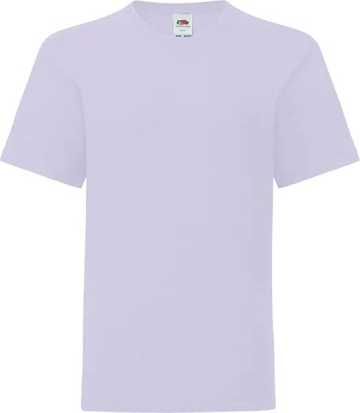 Fruit of The Loom Childrens/Kids Iconic 150 T-Shirt Soft Lavender 12-13 Years Cotton T-Shirt