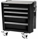 Kincrome K71024B - Contour Mini Tool Trolley - 4 Drawer 10" Black