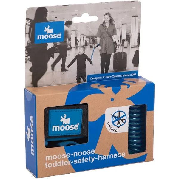 Moose Baby: Noose Toddler Safety Harness - Blue