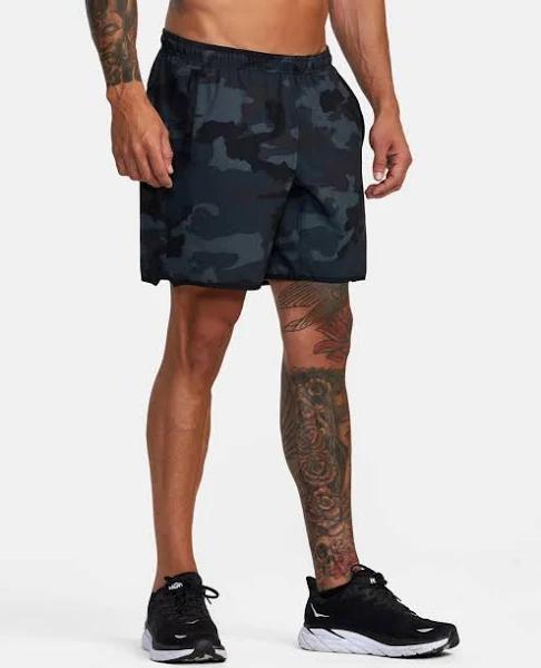 RVCA Yogger Stretch Camo Shorts - XL