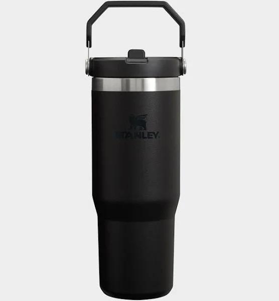 Stanley Classic Flip Straw Tumbler 30oz in Black, Size 900ml