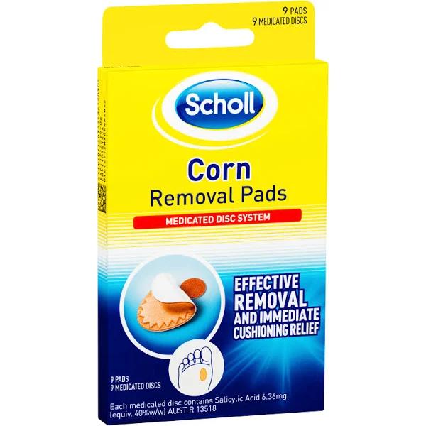 Scholl Corn Removal 9 Pads