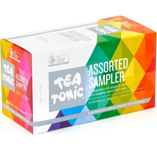 Tea Tonic Sampler Pack x 32 Tea Bags