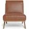 Palm Springs Leather Armchair Nutmeg by Freedom