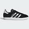 adidas-Gazelle Shoes-Women-Core Black / Silver Metallic / Cloud White-9