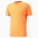 Puma Mens Favourite Heather Running Tee Black L @ Rebel Active