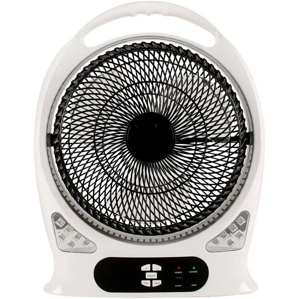 Wildtrak Rechargeable Fan with LED Light