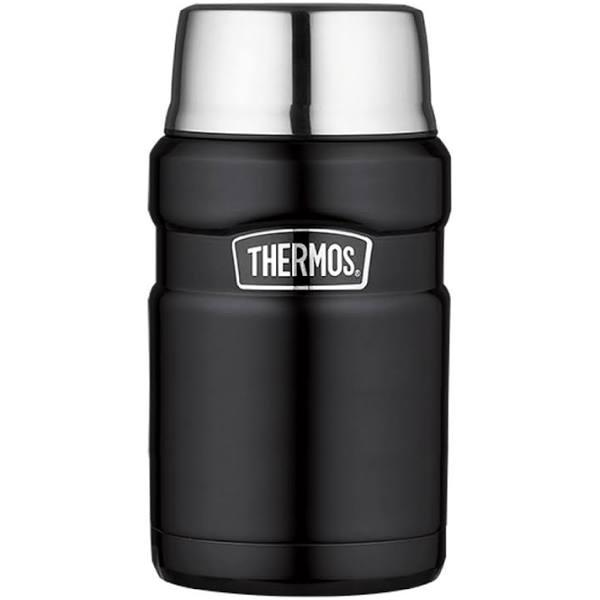 Thermos Stainless King Vacuum Insulated Food Jar 710ML- Matte Black