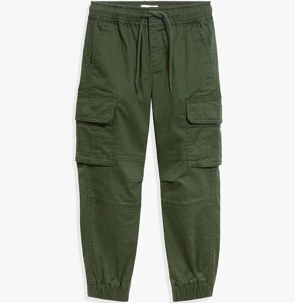 Country Road Organically Grown Cotton Cargo Pant in Kale Green 4