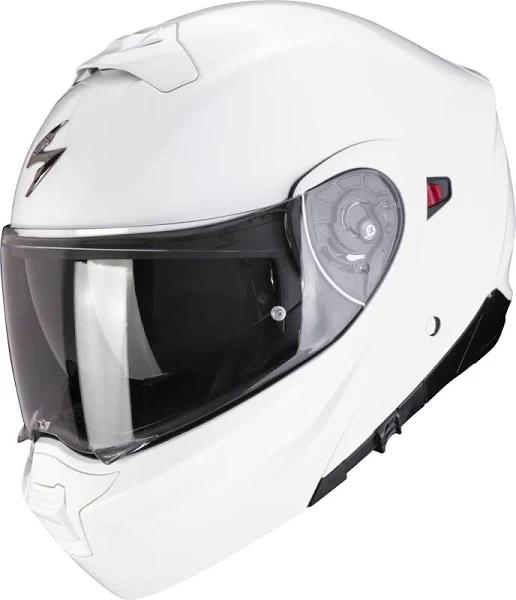 Scorpion EXO-930 Evo Solid White Modular Helmet Size L