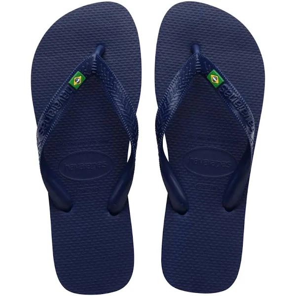 Havaianas Brazil Flip Flops | Blue | Size 9/10 | Shopbop Men