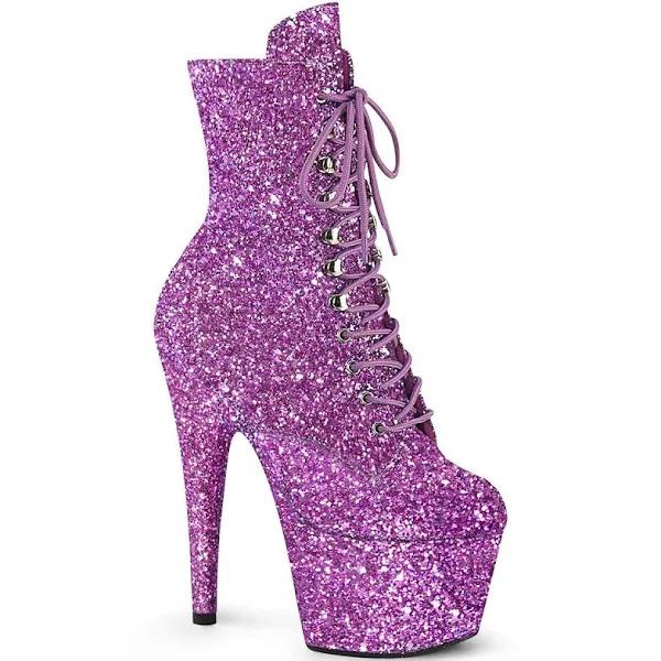 Pleaser ADORE-1020GWR Lavender Glitter Size 7