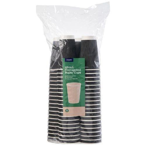 J.Burrows Corrugated Cups 454ml 480 Pack