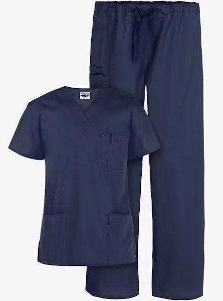 UA Strictly Scrubs Unisex Scrub Set in Navy | Size L