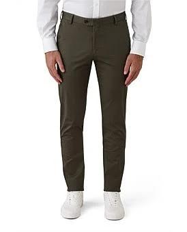 David Jones Flinders Burleigh Chino in Grn, Size 34 in