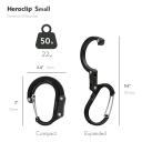 Heroclip Small Stealth Black