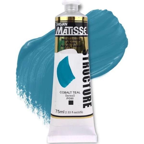 Matisse Structure Acrylic 75ml S5 - Cobalt Teal