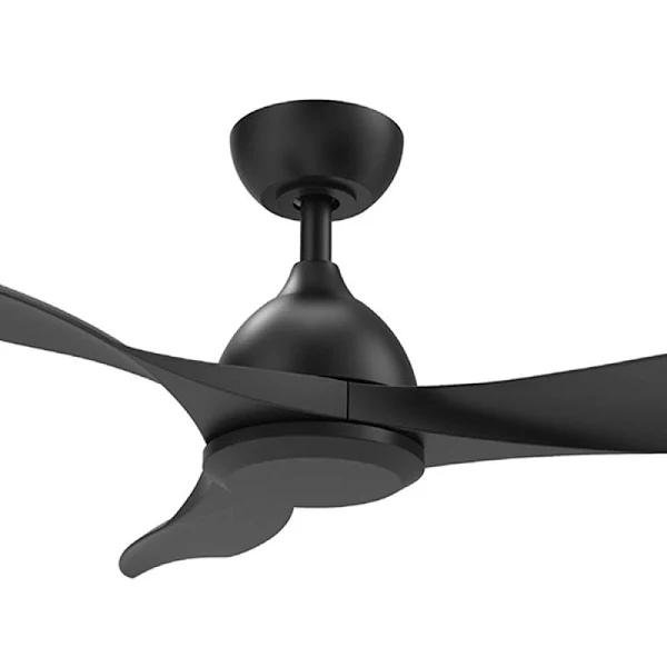 Martec Scorpion 42" 3 ABS Blade Smart Wi-Fi DC Ceiling Fan With Remote Control - Matt Black