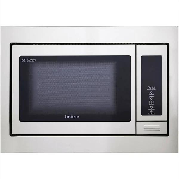 Linarie Bastia 25L Grill Combi FlatWave Technology Built-in Microwave in Stainless Steel - LJMO25GXBI