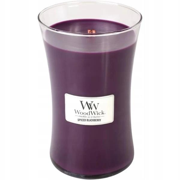 WoodWick Large Candle Spiced Blackberry