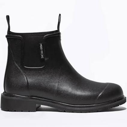 Merry People - Bobbi Gumboot - Enhanced Traction - Black 40