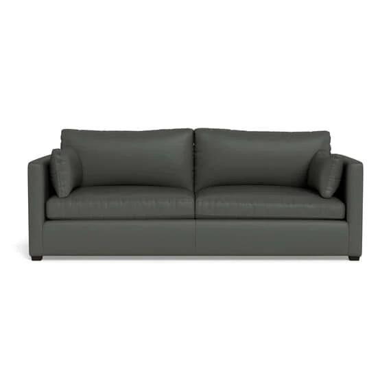 MOMBA Leather Sofa Ash by Freedom