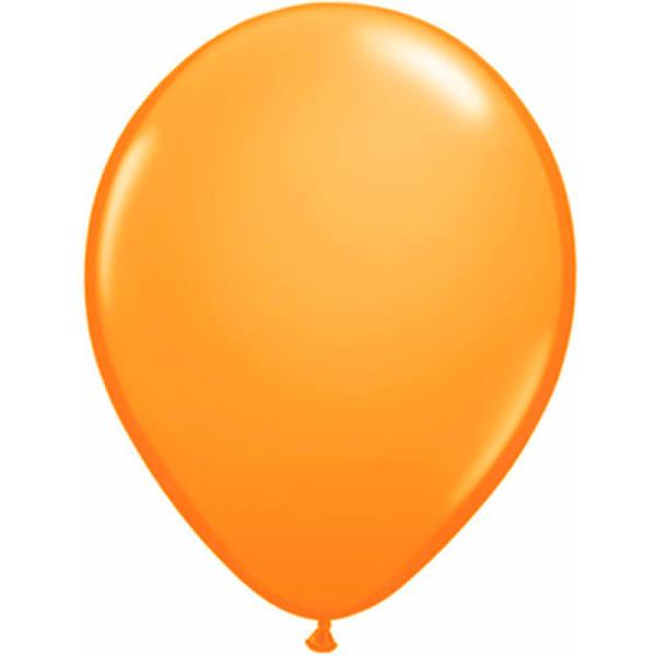 Qualatex 5" Orange Latex Balloons (100ct)