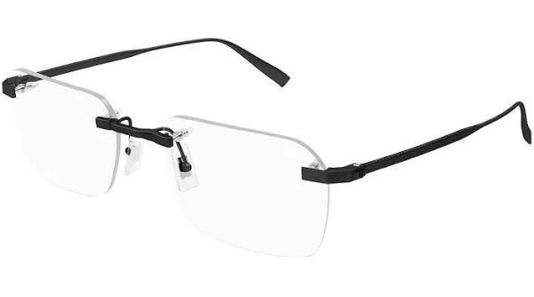 Dunhill DU0061O Asian Fit 005 Men's Glasses Black Size 57 - Private Health Rebate - Blue Light Block Available