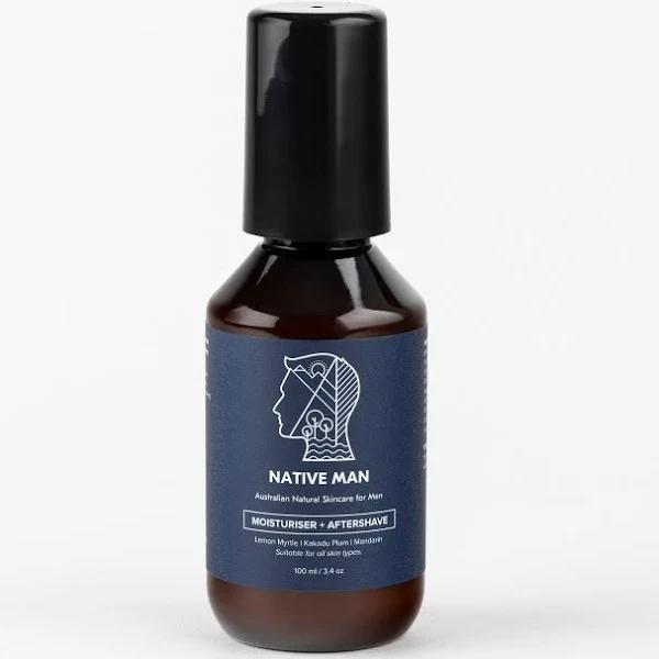 Native Man Natural and Organic Moisturiser & Aftershave (100 ml)