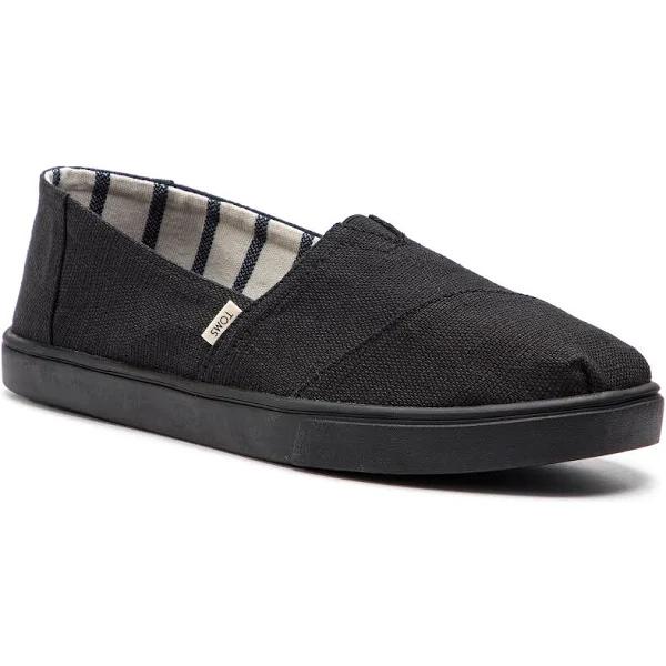 TOMS Alpargata Cupsole Black Black Heritage