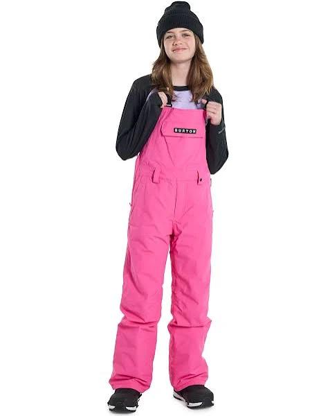 Burton Skylar 2L Youth Bib Pants Pink S Boy