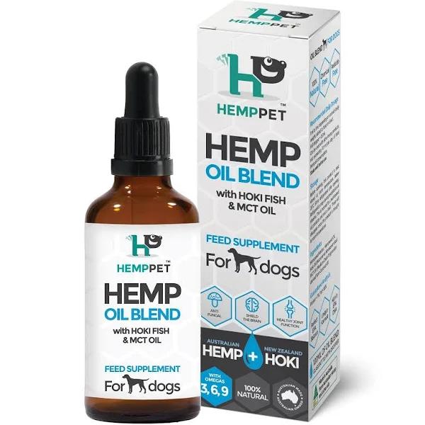 HempPet - Hemp Oil Blend with Hoki Fish & MCT Oil for Dogs 100ml