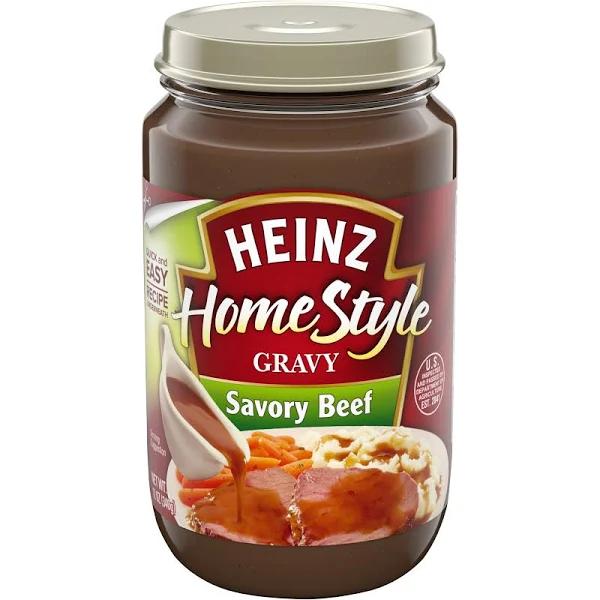 Heinz Gravy, Homestyle, Savory Beef , 12 oz